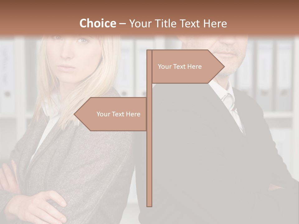 Men Competition People PowerPoint Template