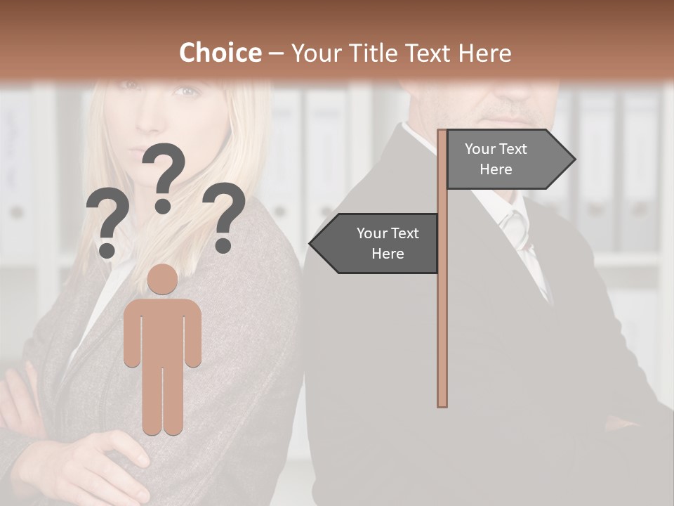 Men Competition People PowerPoint Template