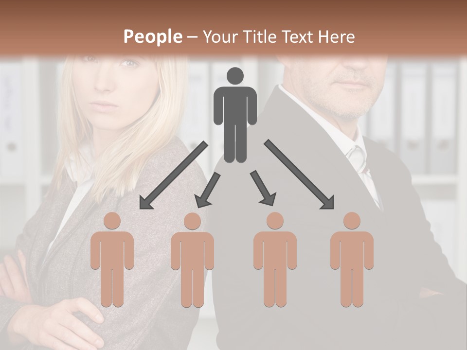 Men Competition People PowerPoint Template