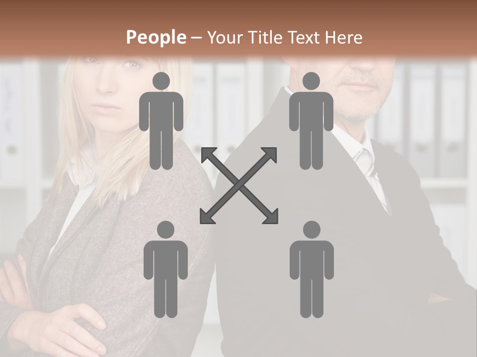 Men Competition People PowerPoint Template