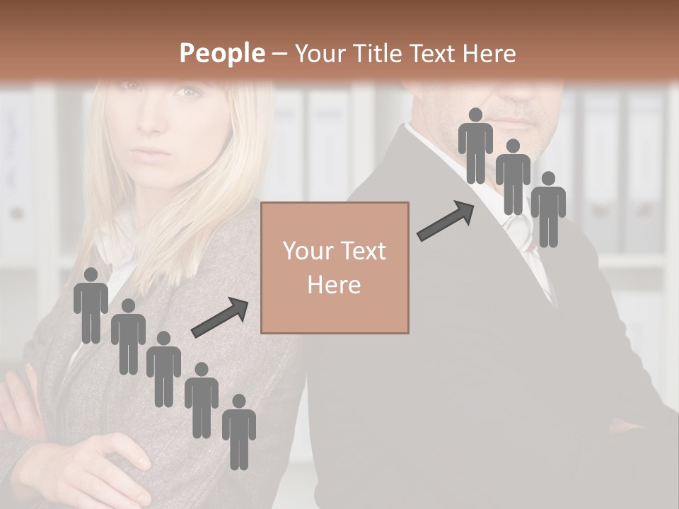 Men Competition People PowerPoint Template