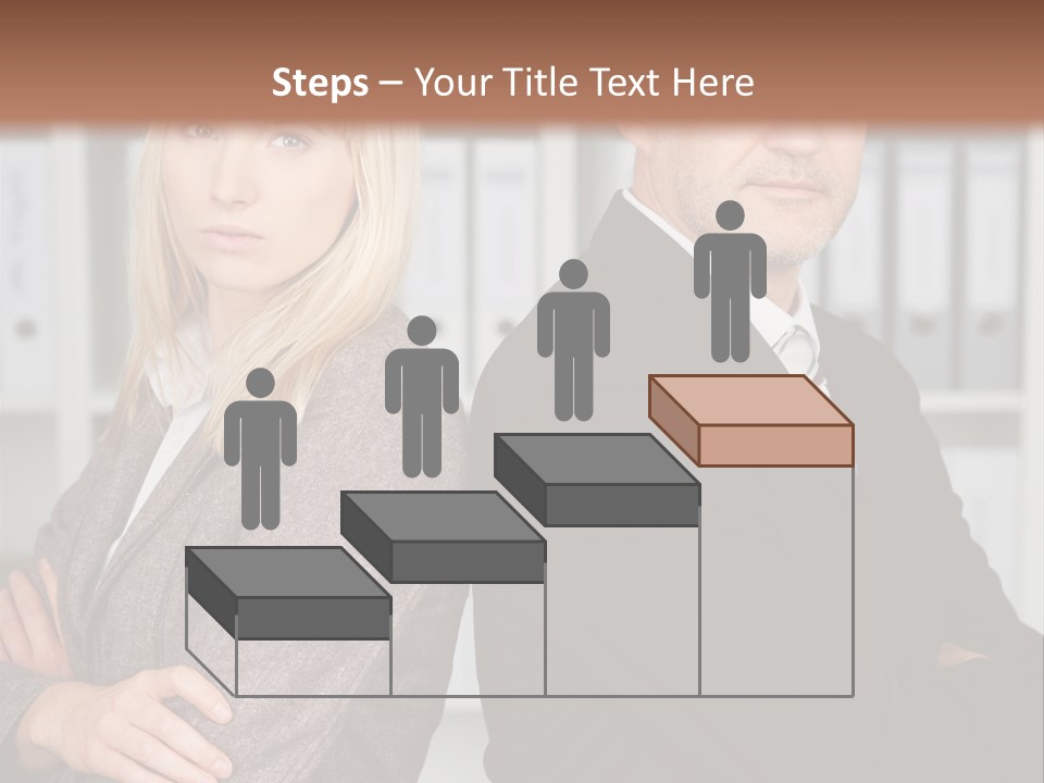 Men Competition People PowerPoint Template