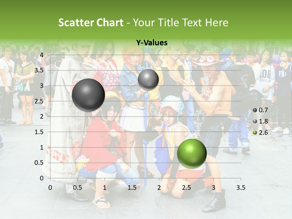 A Group Of People Are Posing For A Picture PowerPoint Template