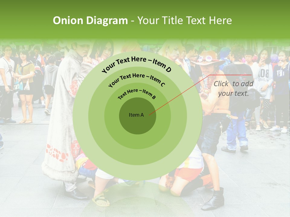 A Group Of People Are Posing For A Picture PowerPoint Template