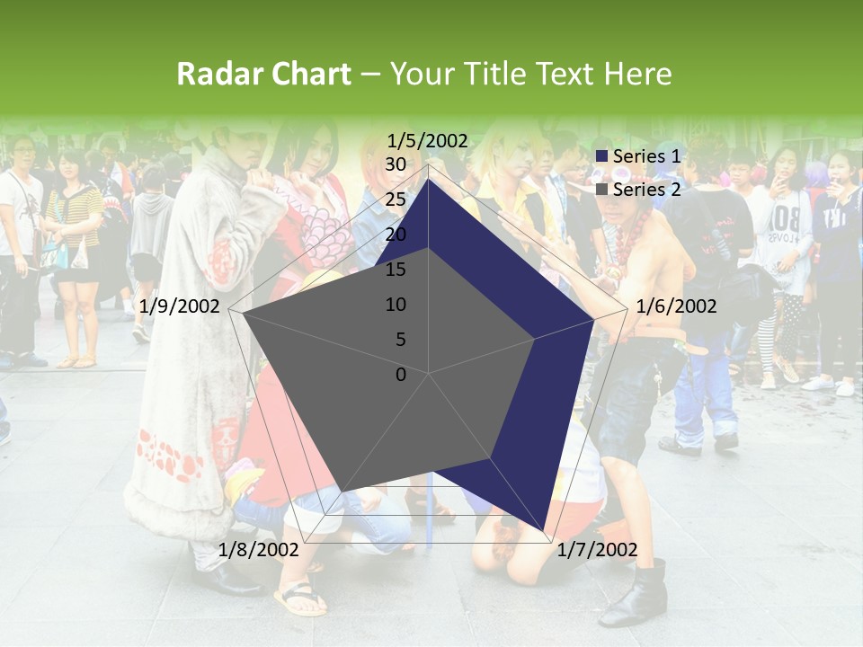 A Group Of People Are Posing For A Picture PowerPoint Template