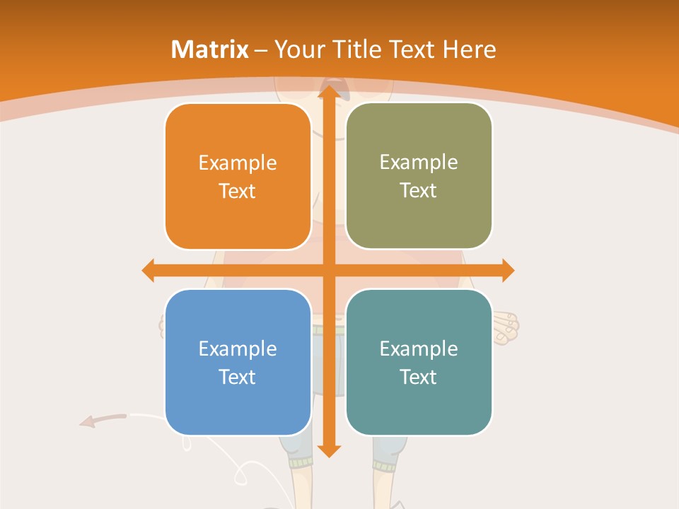 Obesity Cartoon Diet PowerPoint Template