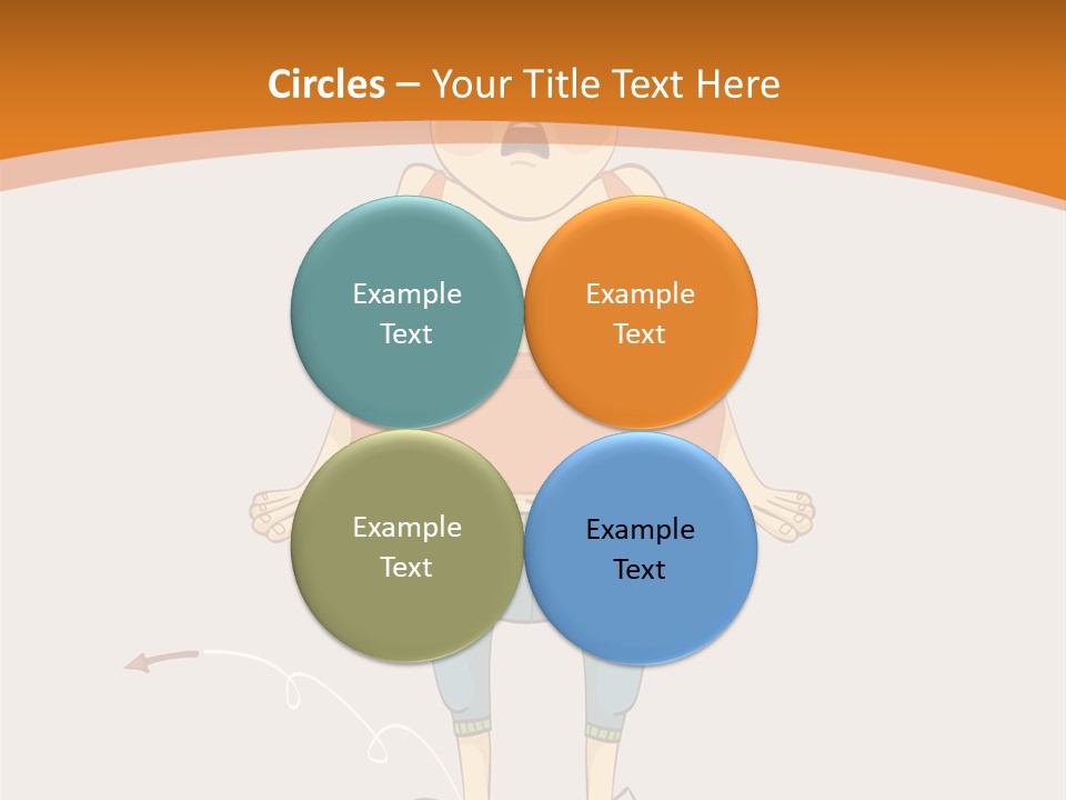 Obesity Cartoon Diet PowerPoint Template