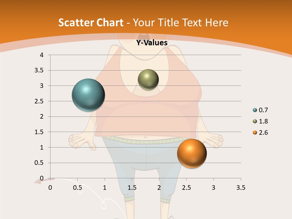 Obesity Cartoon Diet PowerPoint Template