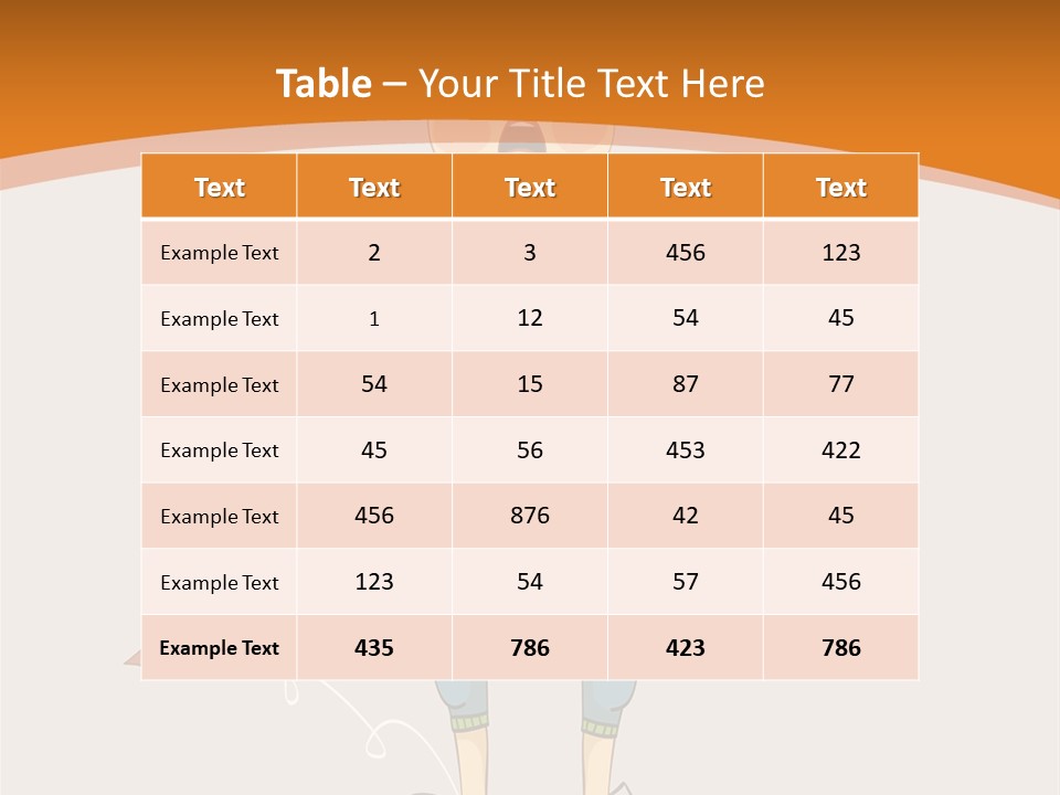 Obesity Cartoon Diet PowerPoint Template