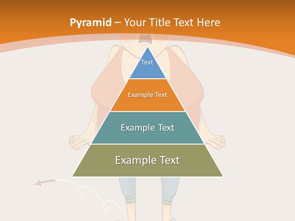 Obesity Cartoon Diet PowerPoint Template