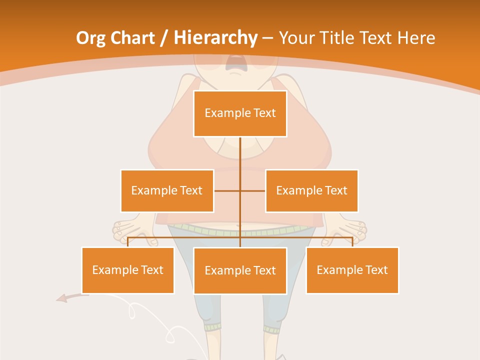 Obesity Cartoon Diet PowerPoint Template