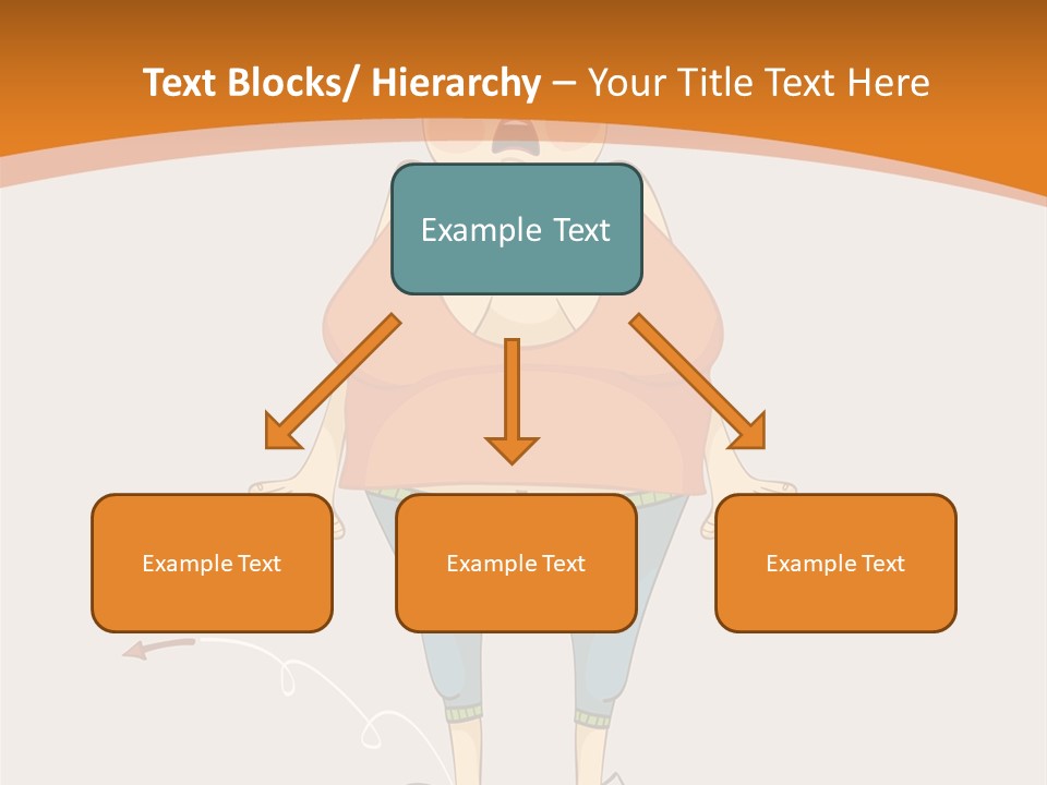 Obesity Cartoon Diet PowerPoint Template