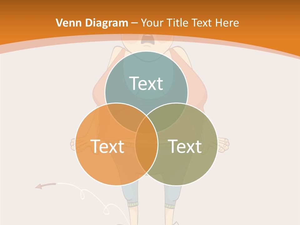 Obesity Cartoon Diet PowerPoint Template