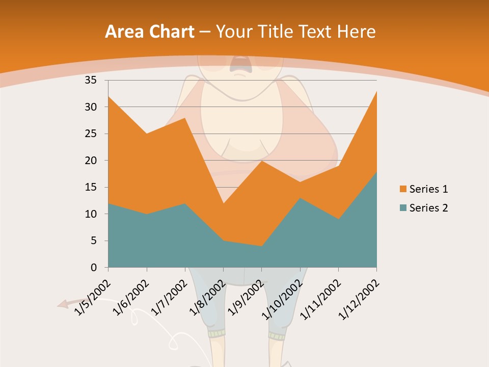 Obesity Cartoon Diet PowerPoint Template