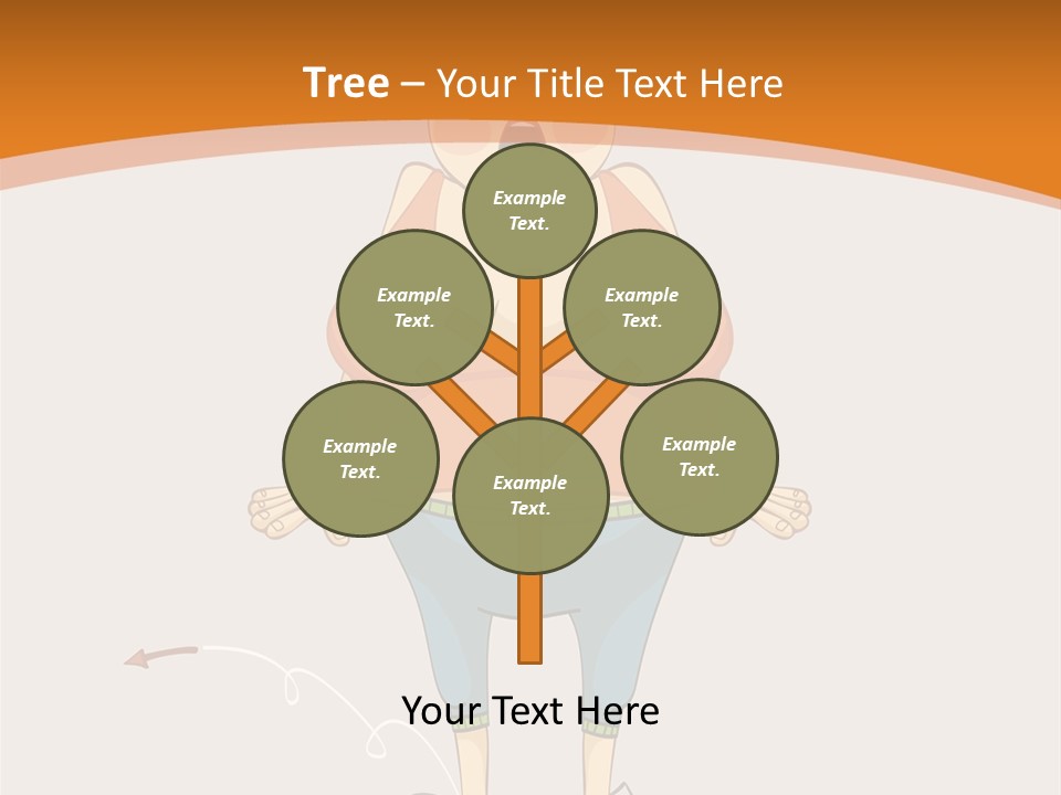 Obesity Cartoon Diet PowerPoint Template