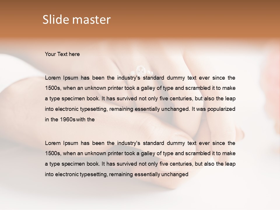 Dating Precious Diamond PowerPoint Template