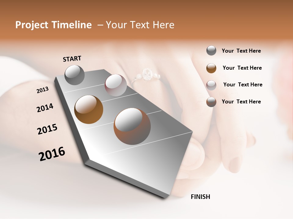 Dating Precious Diamond PowerPoint Template