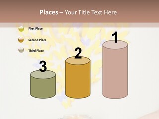 A Person Holding A Jar Filled With Honey PowerPoint Template