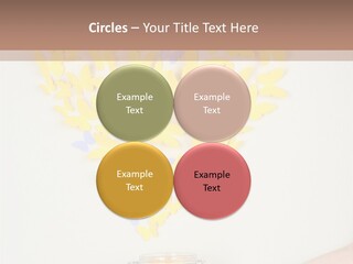 A Person Holding A Jar Filled With Honey PowerPoint Template