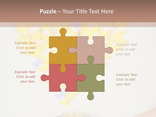 A Person Holding A Jar Filled With Honey PowerPoint Template