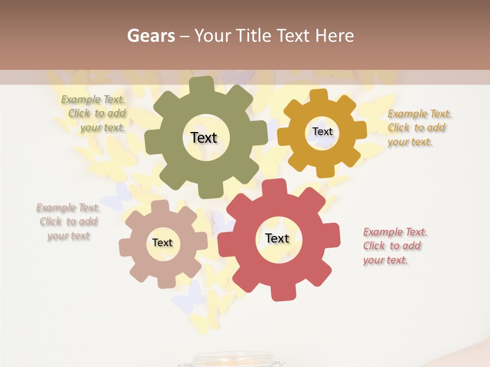 A Person Holding A Jar Filled With Honey PowerPoint Template