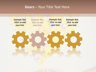 A Person Holding A Jar Filled With Honey PowerPoint Template