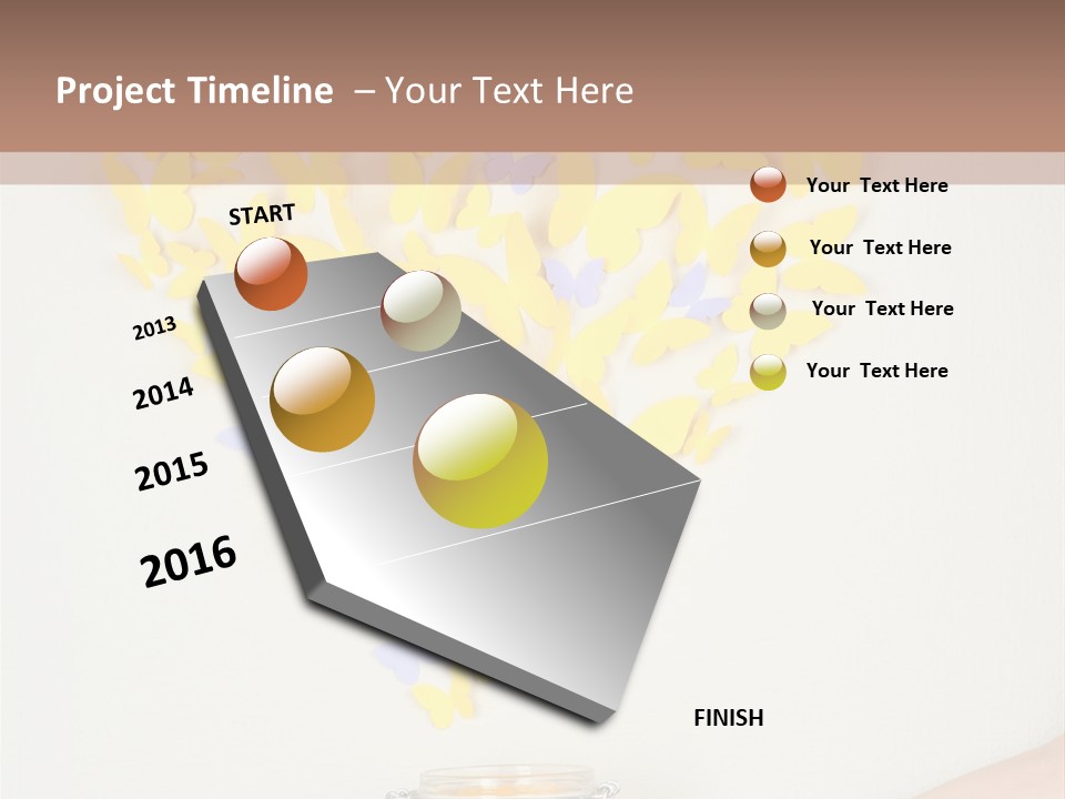 A Person Holding A Jar Filled With Honey PowerPoint Template