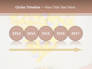 A Person Holding A Jar Filled With Honey PowerPoint Template