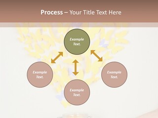 A Person Holding A Jar Filled With Honey PowerPoint Template