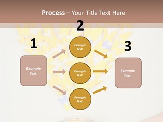 A Person Holding A Jar Filled With Honey PowerPoint Template