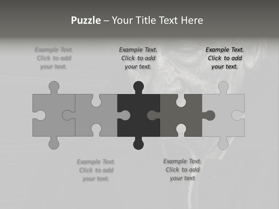 Lady Woman Grandmother PowerPoint Template