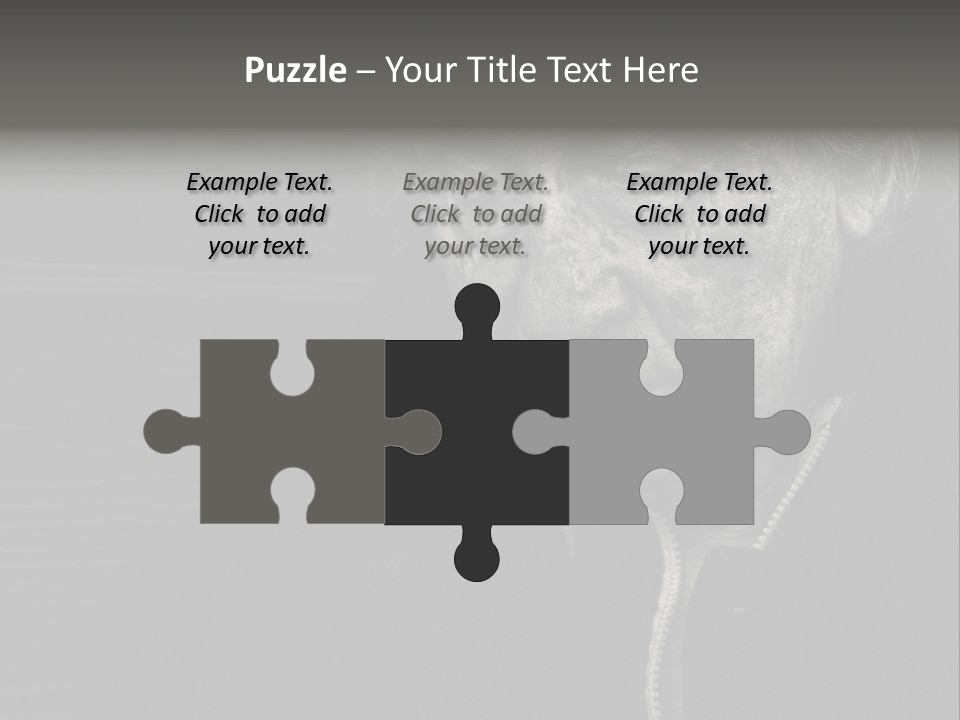 Lady Woman Grandmother PowerPoint Template