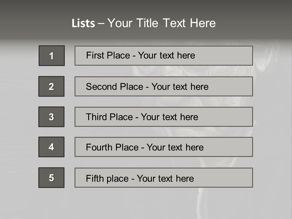 Lady Woman Grandmother PowerPoint Template