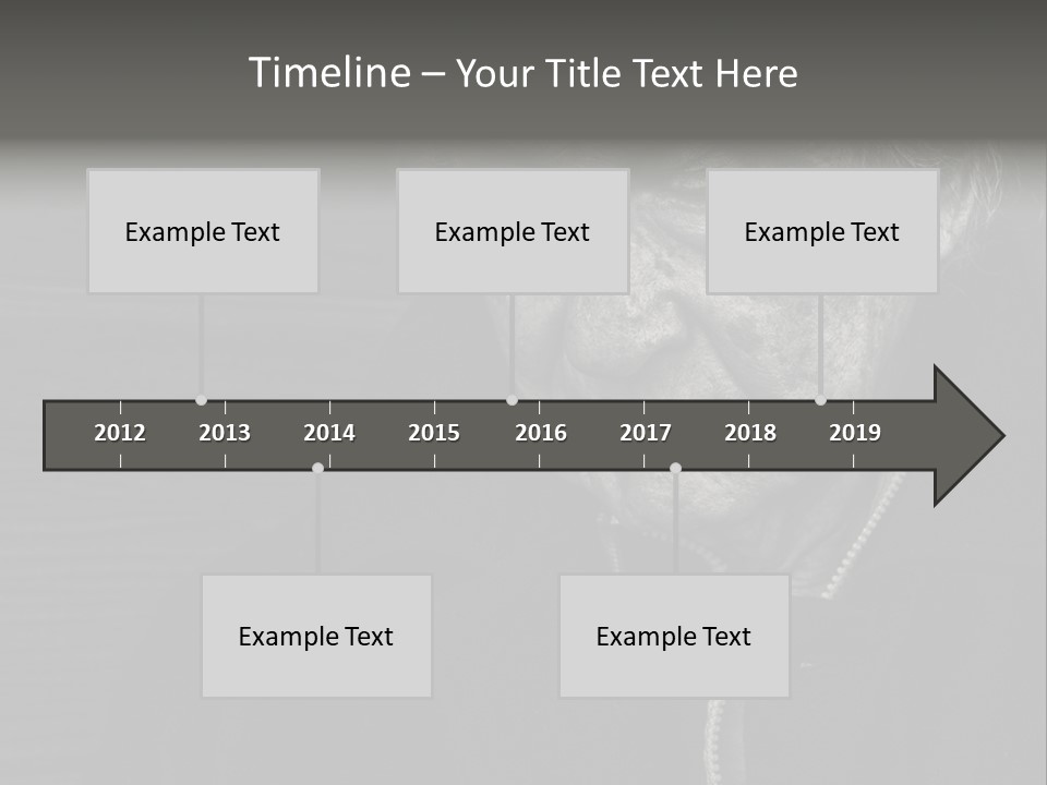 Lady Woman Grandmother PowerPoint Template