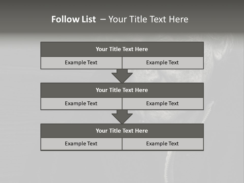 Lady Woman Grandmother PowerPoint Template