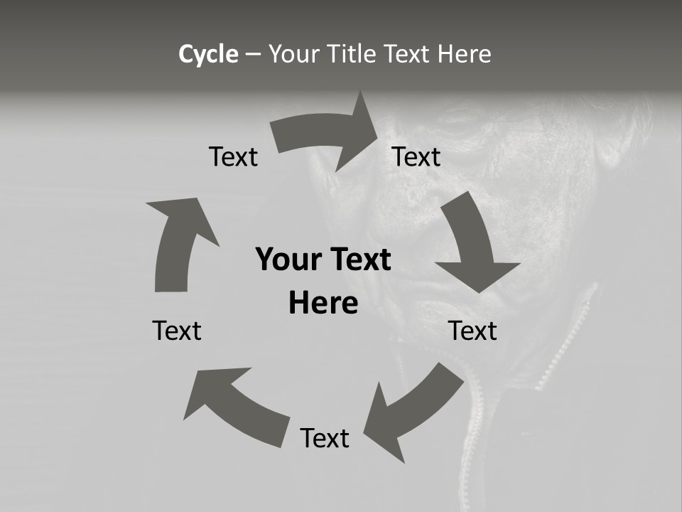 Lady Woman Grandmother PowerPoint Template