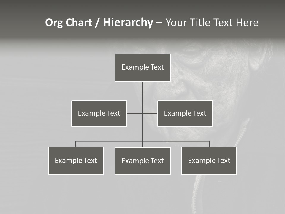 Lady Woman Grandmother PowerPoint Template