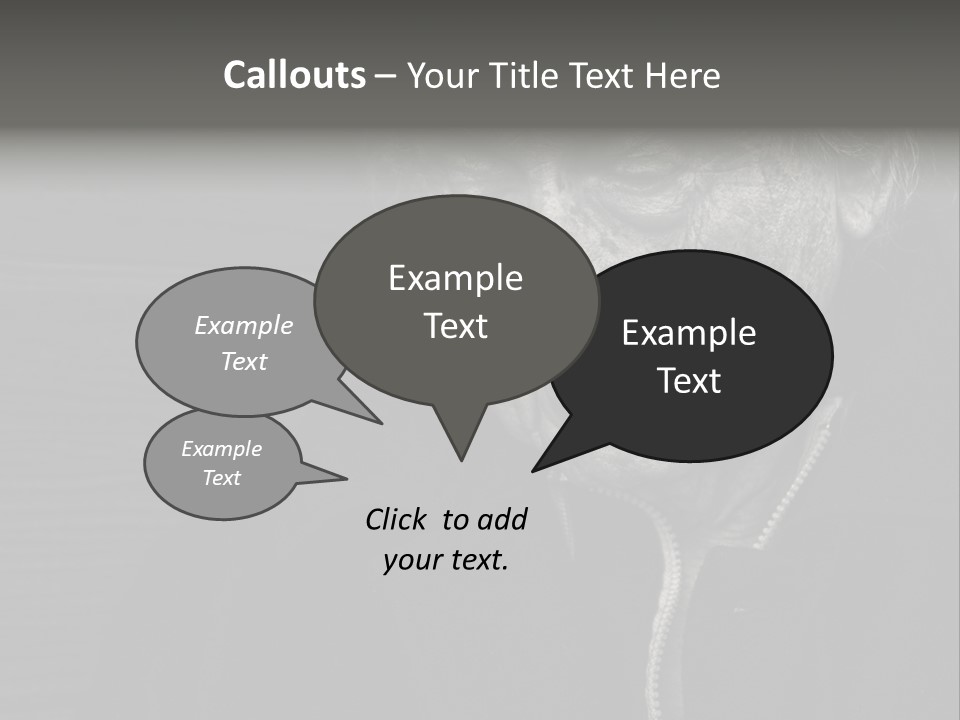 Lady Woman Grandmother PowerPoint Template