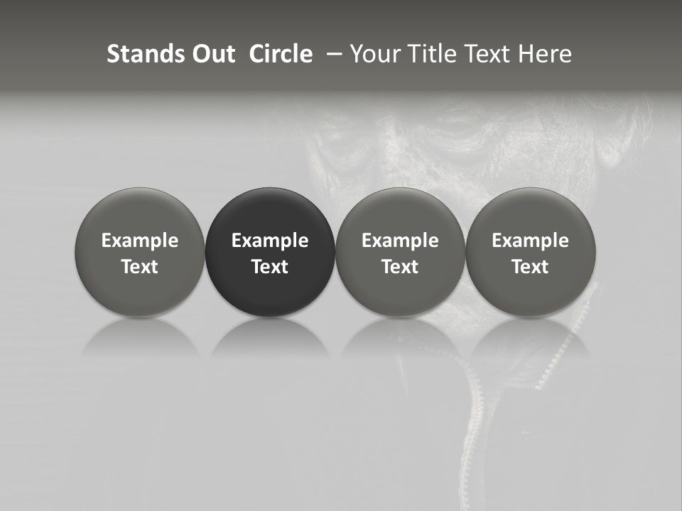 Lady Woman Grandmother PowerPoint Template