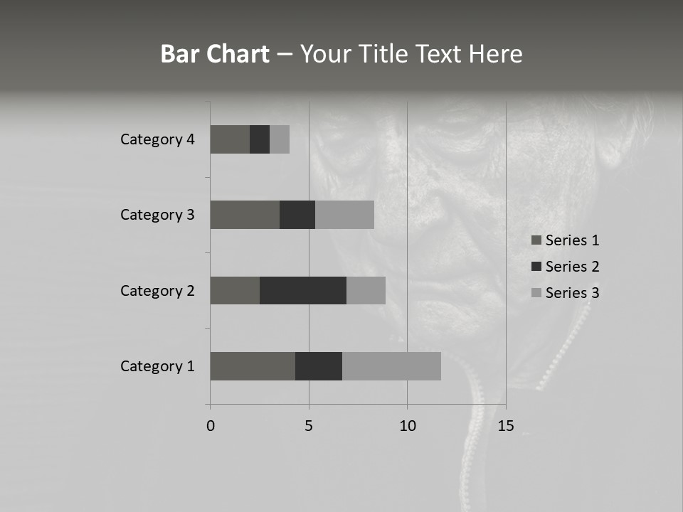 Lady Woman Grandmother PowerPoint Template