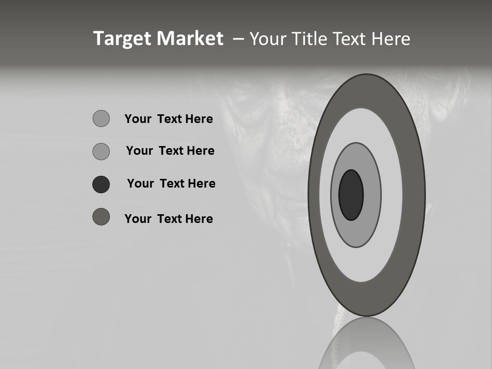 Lady Woman Grandmother PowerPoint Template