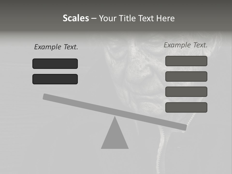Lady Woman Grandmother PowerPoint Template