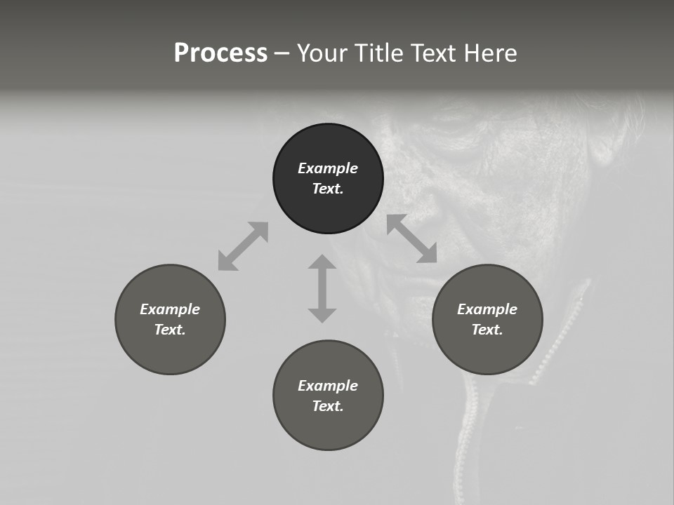 Lady Woman Grandmother PowerPoint Template