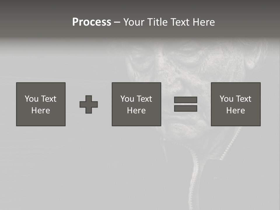 Lady Woman Grandmother PowerPoint Template