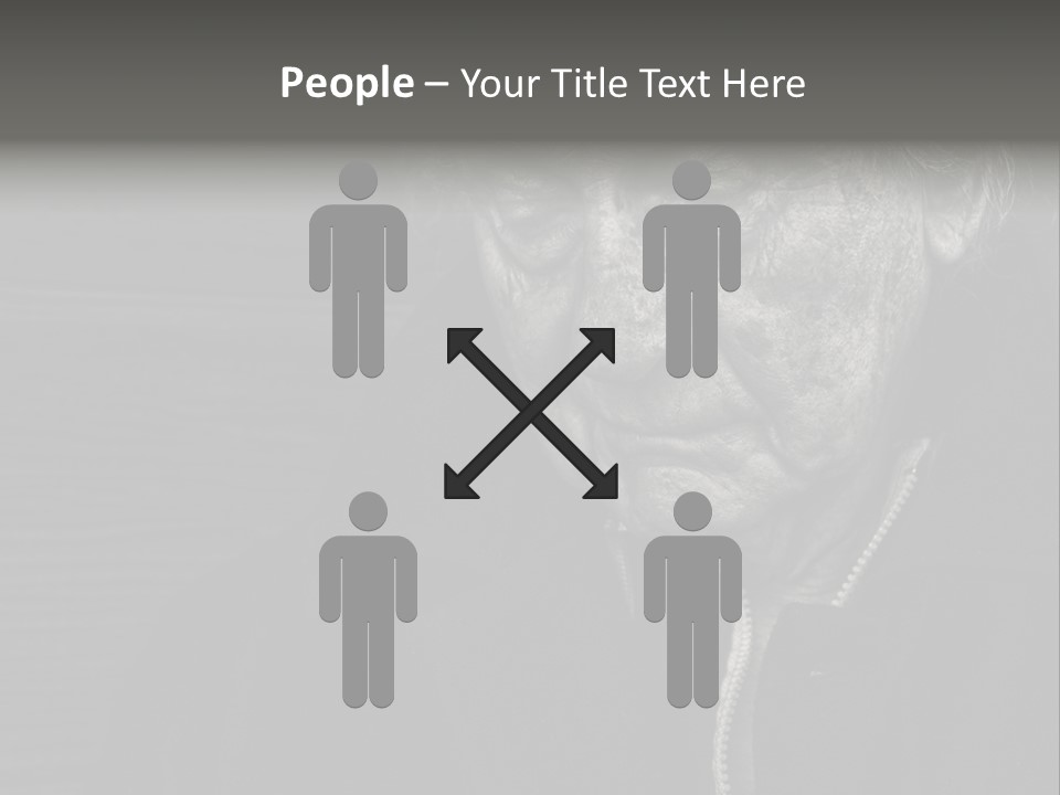 Lady Woman Grandmother PowerPoint Template