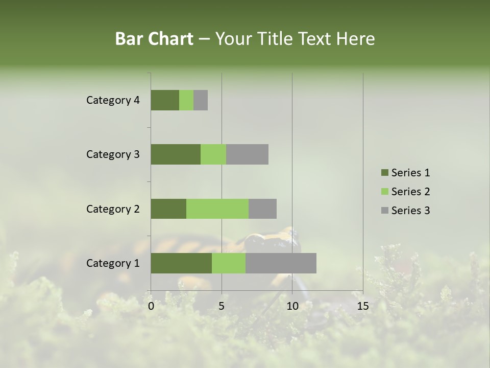Green Grass Nature Foam PowerPoint Template