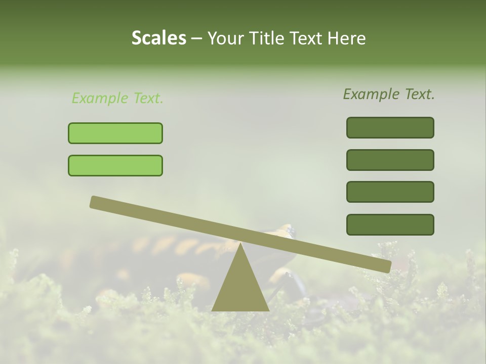 Green Grass Nature Foam PowerPoint Template