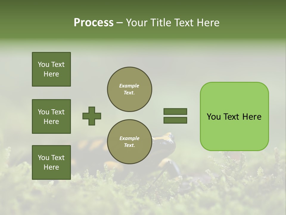 Green Grass Nature Foam PowerPoint Template