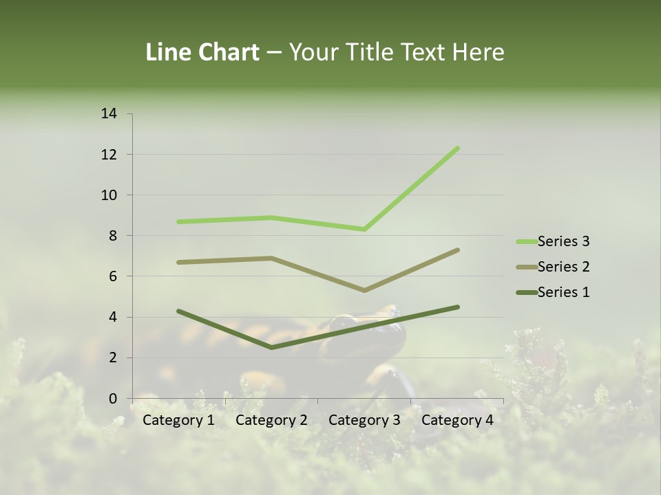 Green Grass Nature Foam PowerPoint Template