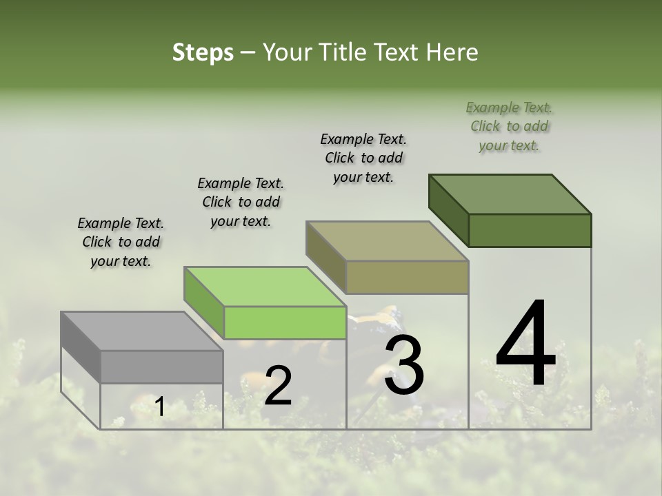 Green Grass Nature Foam PowerPoint Template